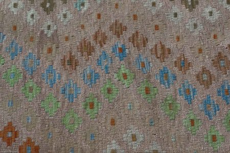 Hand-Woven Mazar Kilim From Afghanistan