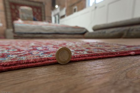 Hand-Knotted Kashgari Rug From Afghanistan