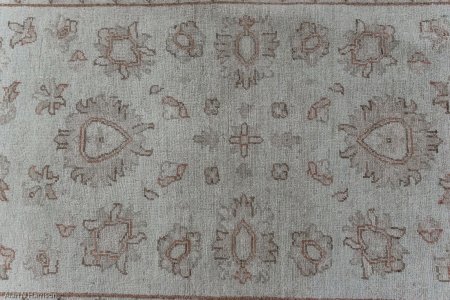 Hand-Knotted Ziegler Rug From Afghanistan