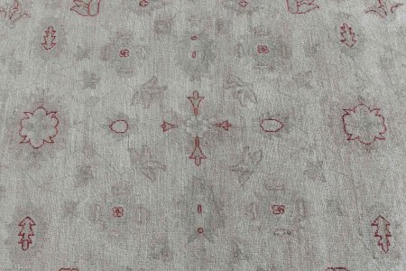 Hand-Knotted Ziegler Rug From Afghanistan