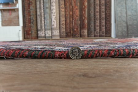 Hand-Knotted Qashgai Rug From Iran (Persian)