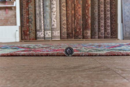 Hand-Woven Mazar Kilim From Afghanistan