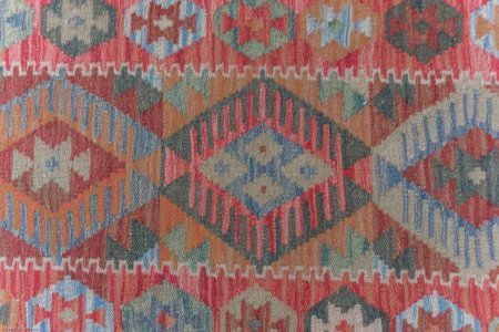 Hand-Woven Mazar Kilim From Afghanistan