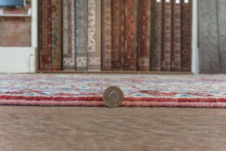 Hand-Knotted Kashgari Rug From Afghanistan