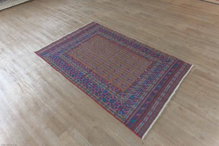 Hand-Woven Maliki Kilim Kilim From Afghanistan