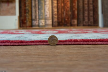 Hand-Knotted Ziegler Rug From Afghanistan