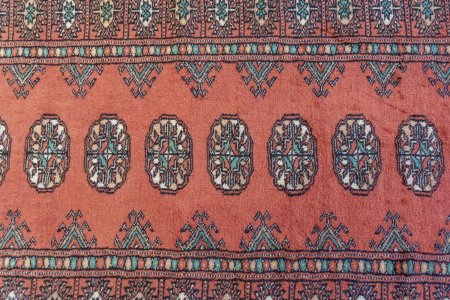 Hand-Knotted Bokhara Runner From Pakistan
