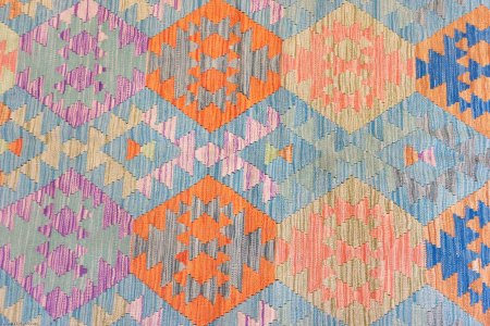 Hand-Made Mazar Kilim From Afghanistan