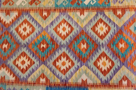 Hand-Made Mazar Kilim From Afghanistan