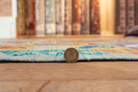 Hand-Made Mazar Kilim From Afghanistan