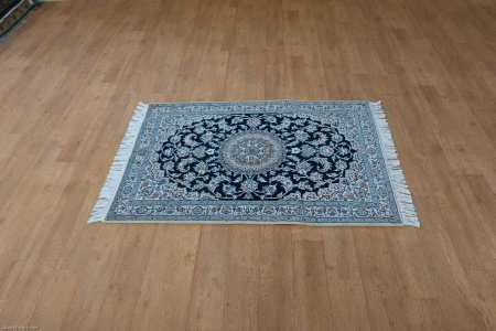 Hand-Knotted Nain Rug From Iran (Persian)