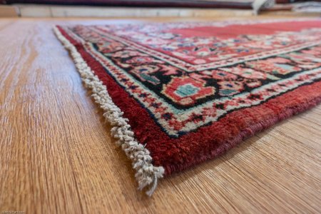 Hand-Knotted Mahal Runner From Iran (Persian)