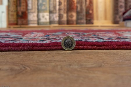 Hand-Knotted Mahal Runner From Iran (Persian)