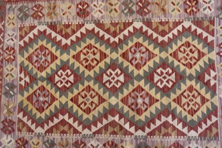 Hand-Made Mazar Kilim From Afghanistan