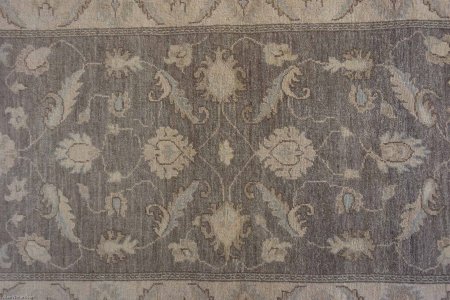 Hand-Knotted Ziegler Rug From Afghanistan