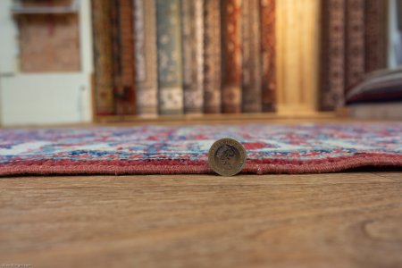 Hand-Knotted Kazak Runner From Afghanistan