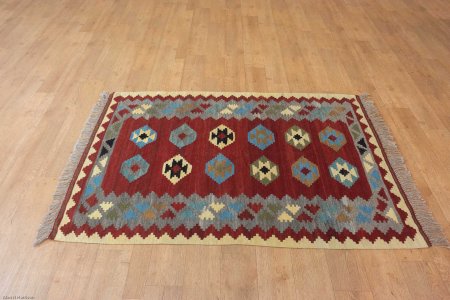 Hand-Made Kilim Kilim From Iran (Persian)