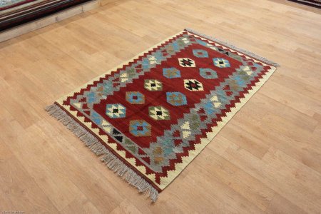Hand-Made Kilim Kilim From Iran (Persian)
