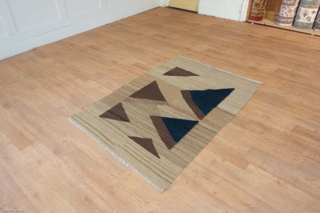 Hand-Knotted Kilim Kilim From Iran (Persian)