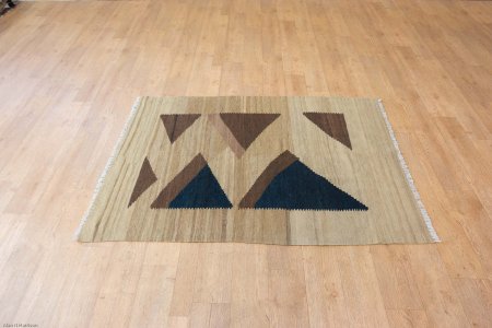 Hand-Knotted Kilim Kilim From Iran (Persian)