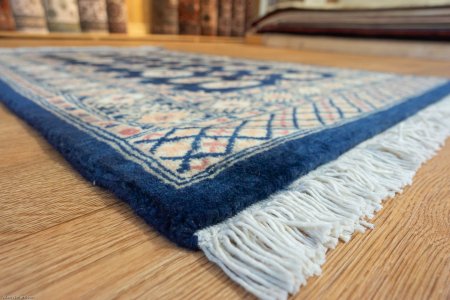 Hand-Knotted Bokhara Rug From Pakistan