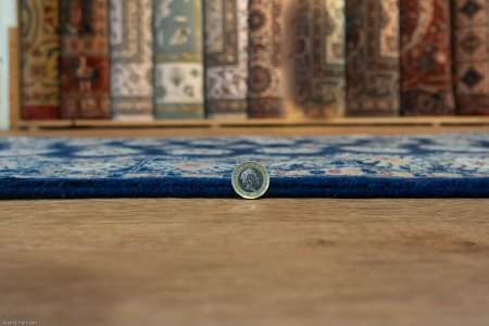 Hand-Knotted Bokhara Rug From Pakistan