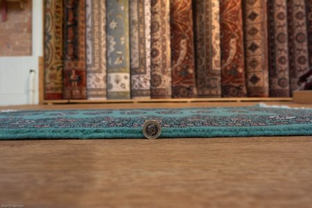 Hand-Knotted Bokhara Rug From Pakistan