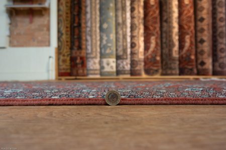 Hand-Knotted Bokhara Rug From Pakistan