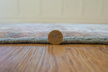 Hand-Knotted Indo Serapi Rug From India