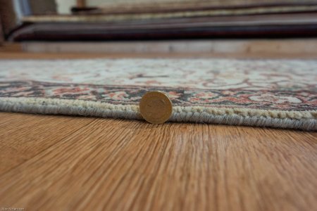 Hand-Knotted Indo Serapi Runner From India