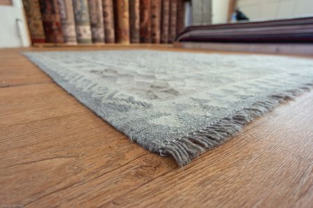 Hand-Made Mazar Kilim From Afghanistan