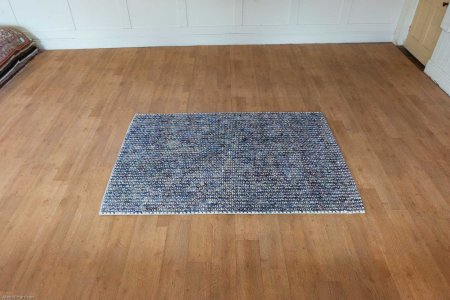 Hand-Knotted Rothco Rug From India