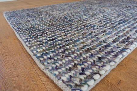 Hand-Knotted Rothco Rug From India
