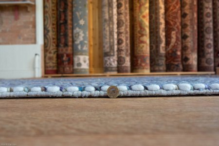 Hand-Knotted Rothco Rug From India