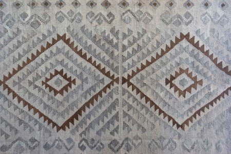 Hand-Woven Mazar Kilim From Afghanistan