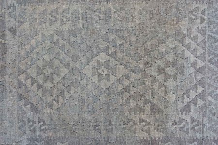 Hand-Woven Mazar Kilim From Afghanistan