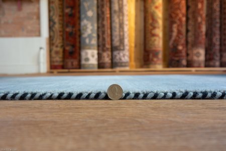 Hand-Knotted Rothco Rug From India