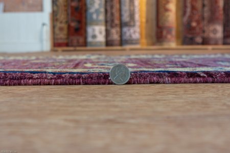 Hand-Knotted Chubi Rug From Afghanistan