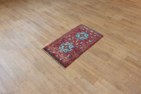Hand-Knotted Chubi Rug From Afghanistan
