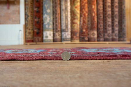 Hand-Knotted Chubi Rug From Afghanistan