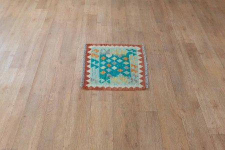 Hand-Made Mazar Kilim From Afghanistan