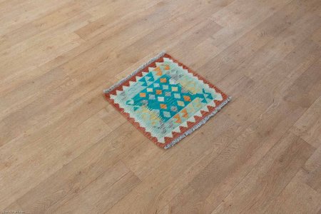 Hand-Made Mazar Kilim From Afghanistan