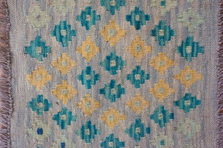 Hand-Made Mazar Kilim From Afghanistan
