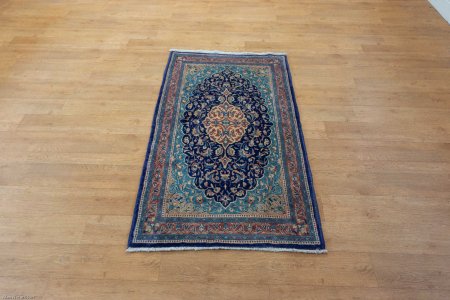 Hand-Knotted Hamadan Rug From Iran (Persian)