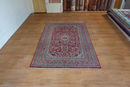Hand-Knotted Meshed    Rug From Iran (Persian)