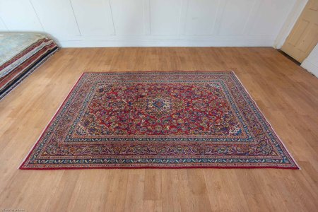 Hand-Knotted Meshed    Rug From Iran (Persian)