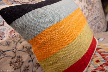 Hand-Made Mazar Cushion From Afghanistan