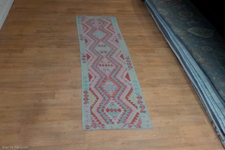 Hand-Made Mazar Runner From Afghanistan