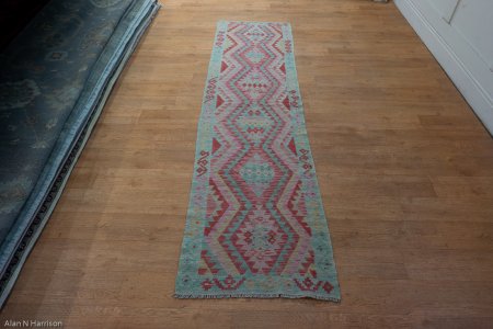 Hand-Made Mazar Runner From Afghanistan