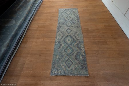 Hand-Made Mazar Runner From Afghanistan